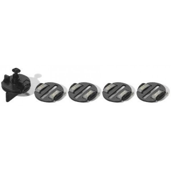 Round Guide Blade 4 Braid Plates 1 Screw - 1/32 Scale - Scalextric - SCAC8329