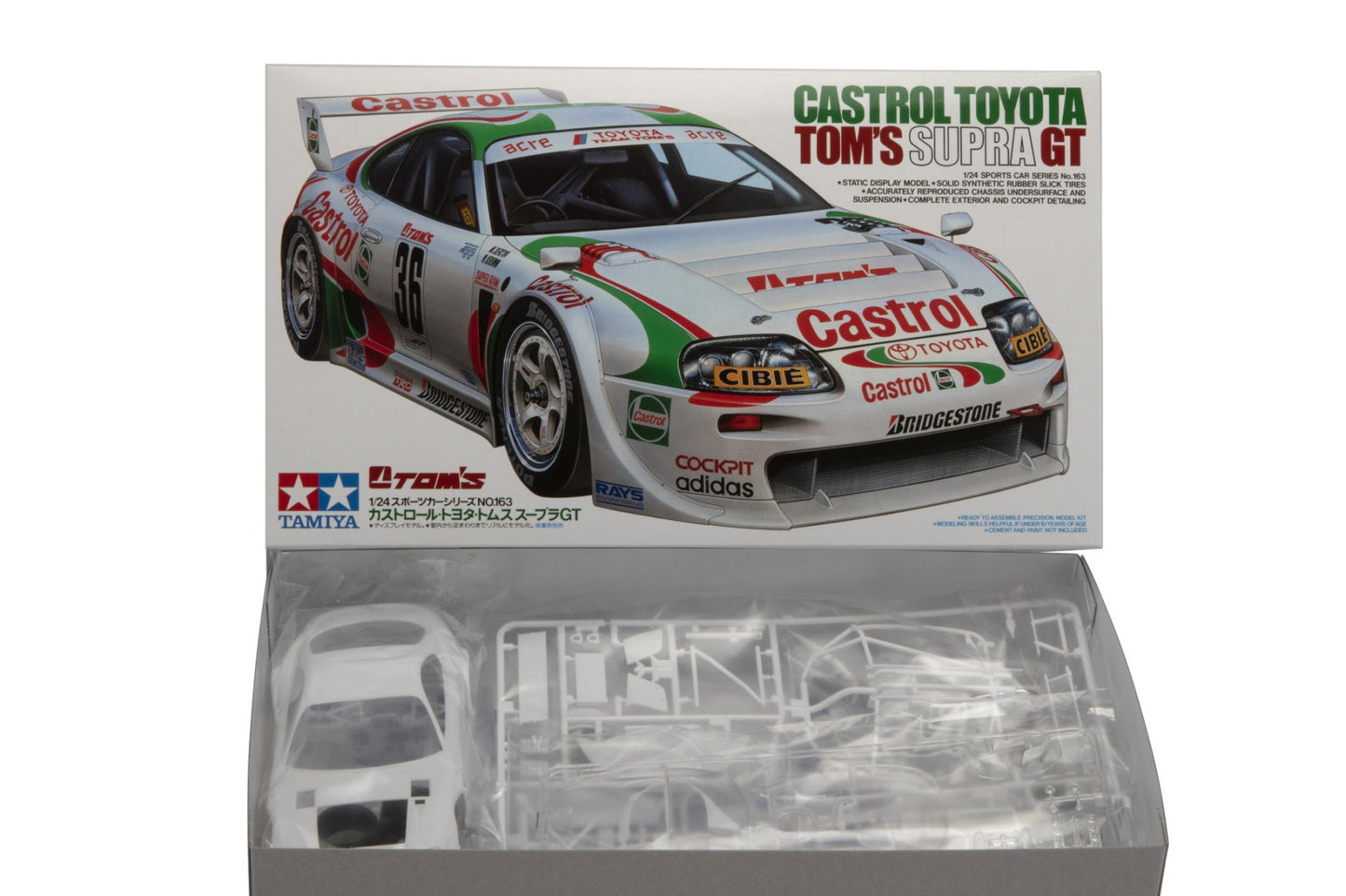 Castrol Toyota Tom's Supra - 1/24 Scale Tamiya 24163