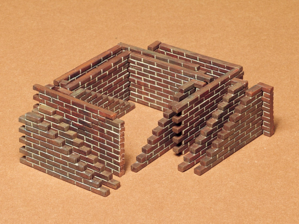 Brick Wall Set 1/35 Scale Tamiya 35028