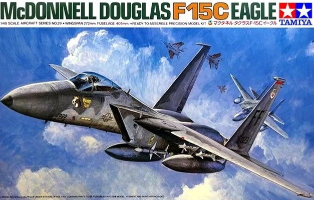 McDonnell Douglas F-15C Eagle - 1/48 Scale Tamiya 61029
