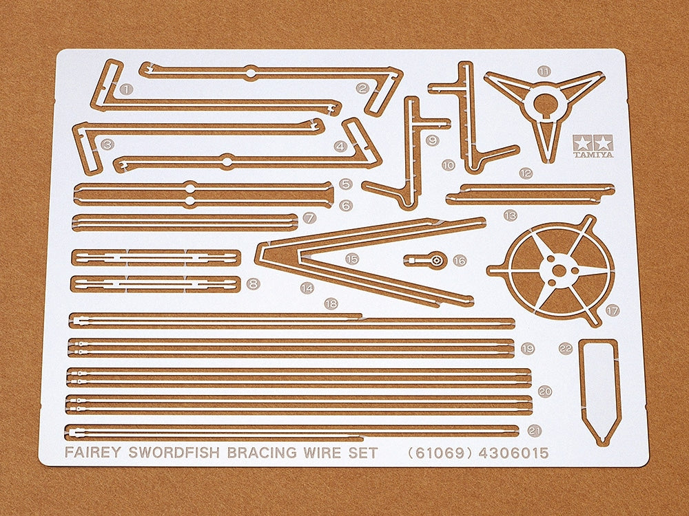 Swordfish Photo Etched Wing Struts - 1/48 Scale Tamiya 61069
