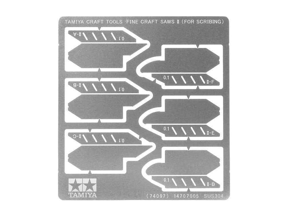 Fine Craft Saws II (Scribing) Tamiya 74097