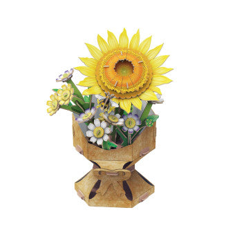 Flower Bouquet - Sunflower – 102pcs CubicFun CFW3303H
