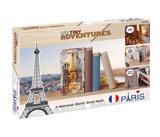 Tiny Adventures Paris Book Nook - Revell - REV00539