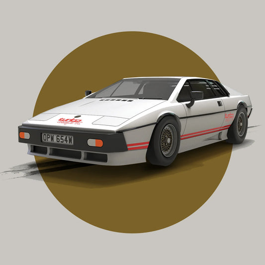 James Bond Lotus Esprit Turbo White "For Your Eyes Only" - 1/32 Scale - Scalextric - SCA4631