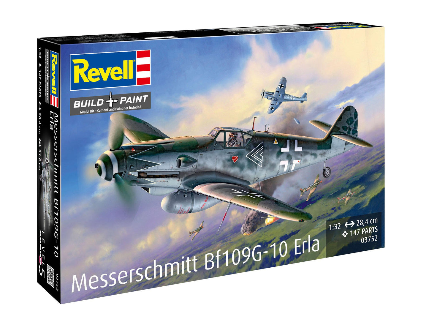 Messerschmitt Bf109g-10 Erla - 1/32 Scale - Revell - REV03752