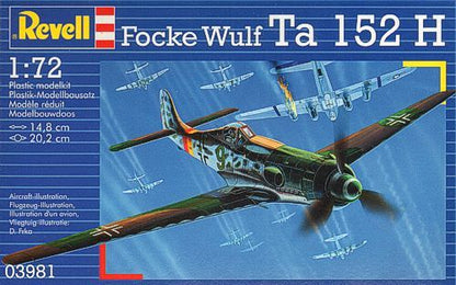 Focke-Wulf Ta.152H - 1/72 Scale - Revell - REV03981