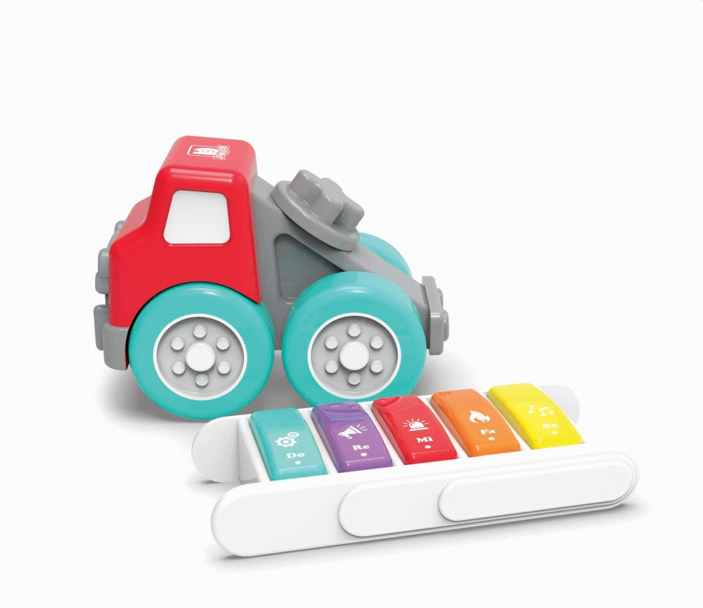Drive 'N Rock - Fire Truck with Piano Bb Junior Bur16-89033