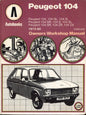 Peugeot 104 Workshop Manual - Autobooks Ltd. - OWM809