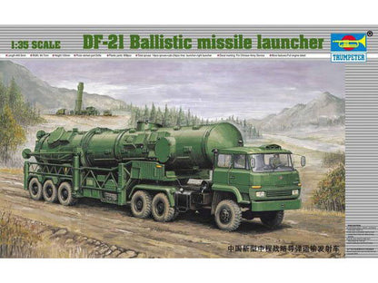 CHN DF-21 Ballistic Missile Launcher - 1/35 Scale - Trumpeter - TRU00202