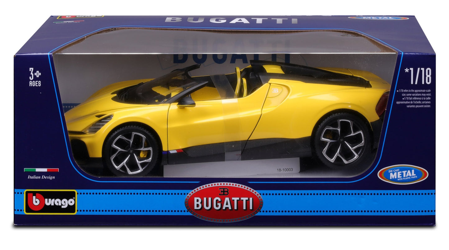 Bugatti W16 Mistral 1/18 Bburago Bur18-11051