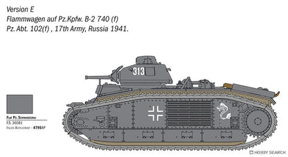Char B1 Bis - 1/56 Scale - Italeri - IT25766