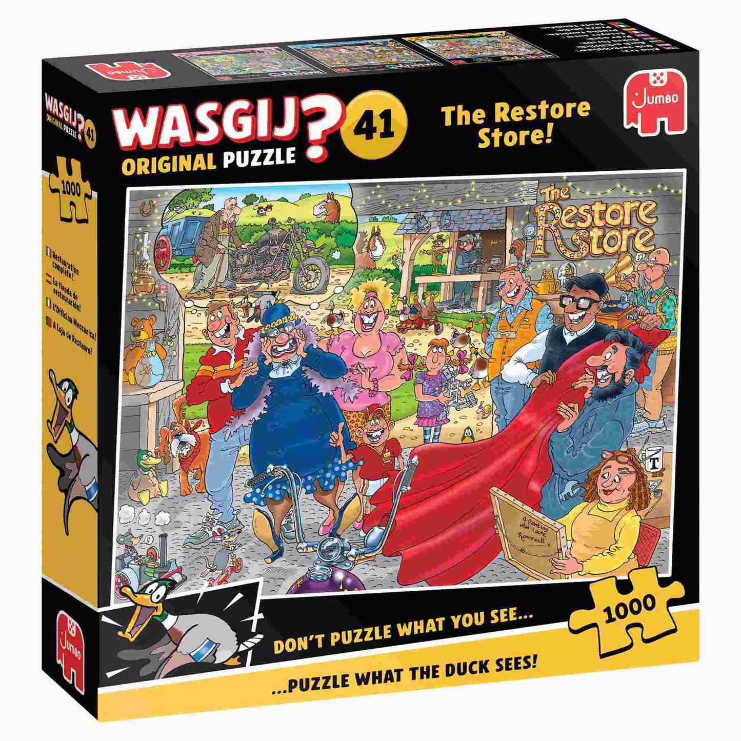Wasgij Original 41 The Restore Store 1000 pcs - Jumbo Puzzle - JB1110100583