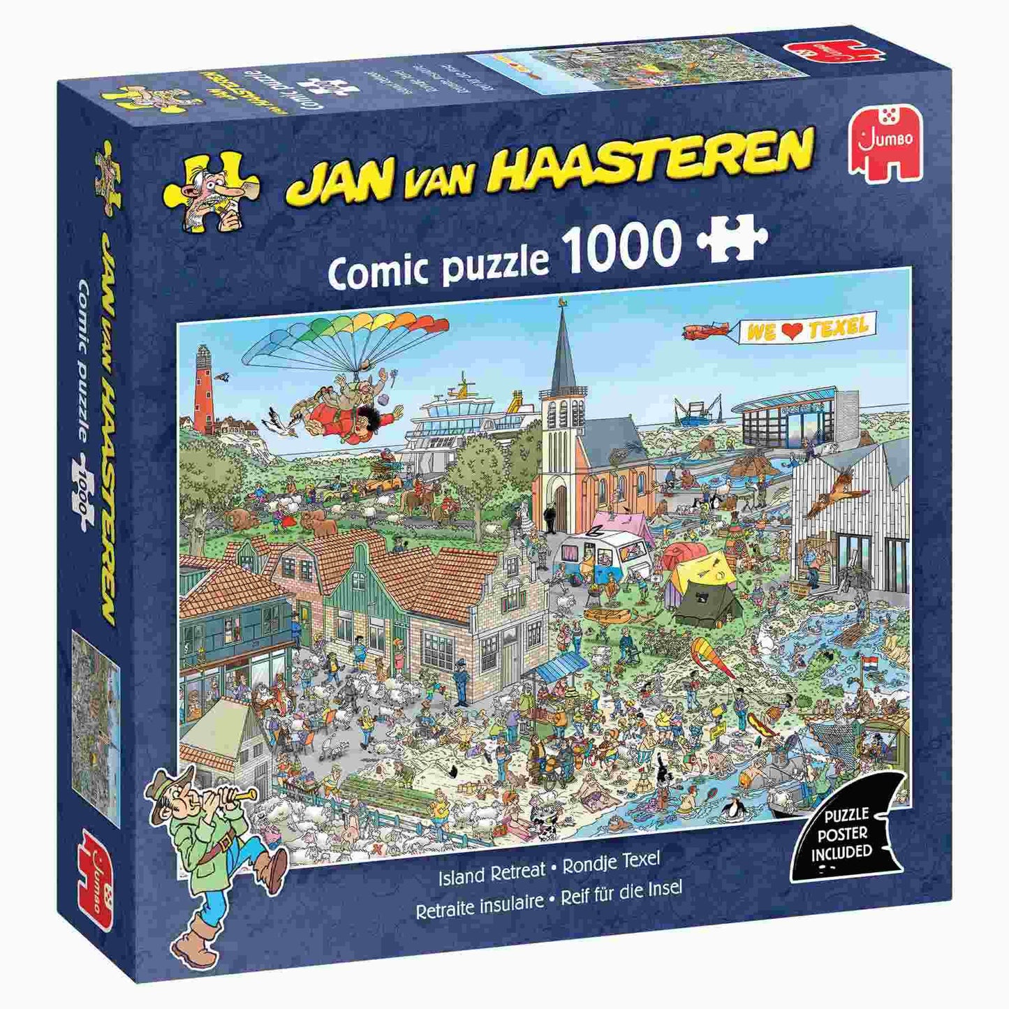 JvH Island Retreat 1000 pcs - Jumbo Puzzle - JB1110100606