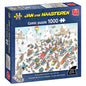 JvH It's All Going Downhill 1000 pcs - Jumbo Puzzle - B1110100615