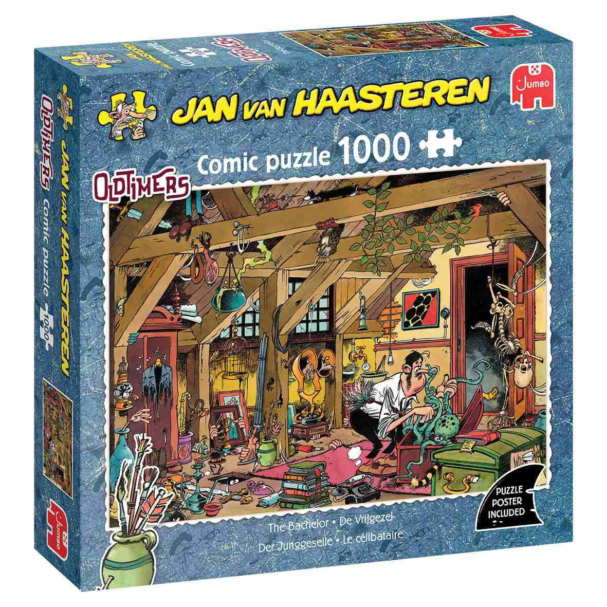 JvH Oldtimers The Bachelor 1000 pcs - Jumbo Puzzle - JB1110100627