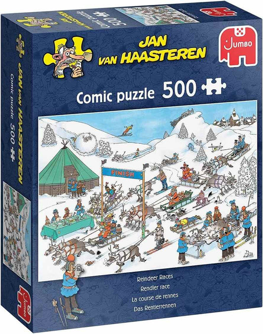 JvH Reindeer Races 500 pcs - Jumbo Puzzle - JB1110100629