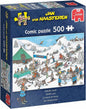 JvH Reindeer Races 500 pcs - Jumbo Puzzle - JB1110100629