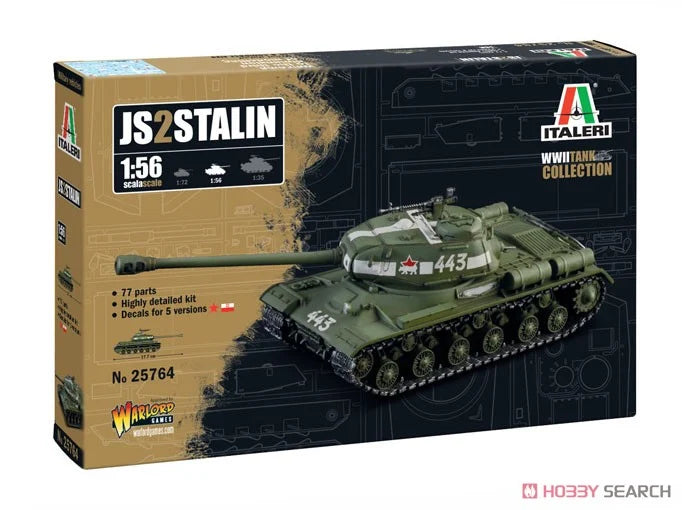 Josef Stalin JS-2 - 1/56 Scale - Italeri - IT25764