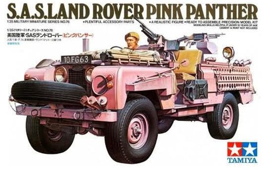 British SAS Pink Panther - 1/35 Scale - Tamiya - TAM35076