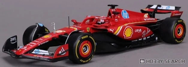 Ferrari F1 SF-24 2024 # 16 Charles Leclerc - 1/24 Scale - Bburago - BUR18-26821L