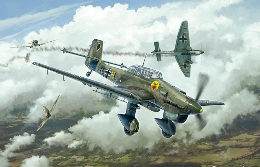 Junkers JU-87B Stuka BoB 80th Anniversary - 1/48 Scale - Italeri - IT2807