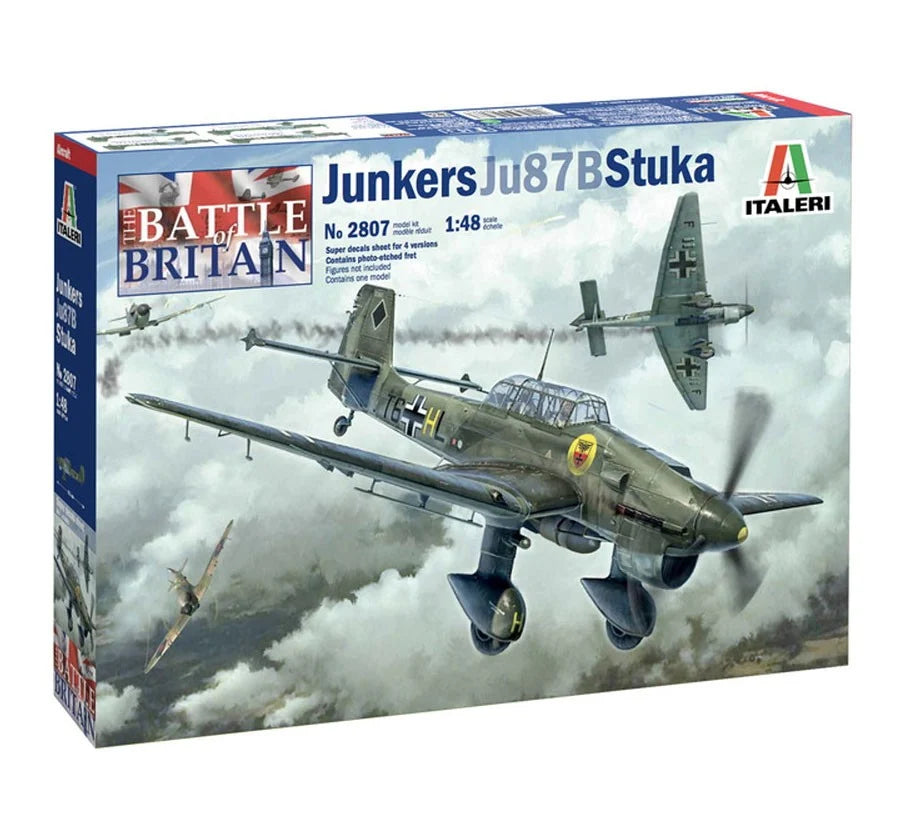 Junkers JU-87B Stuka BoB 80th Anniversary - 1/48 Scale - Italeri - IT2807