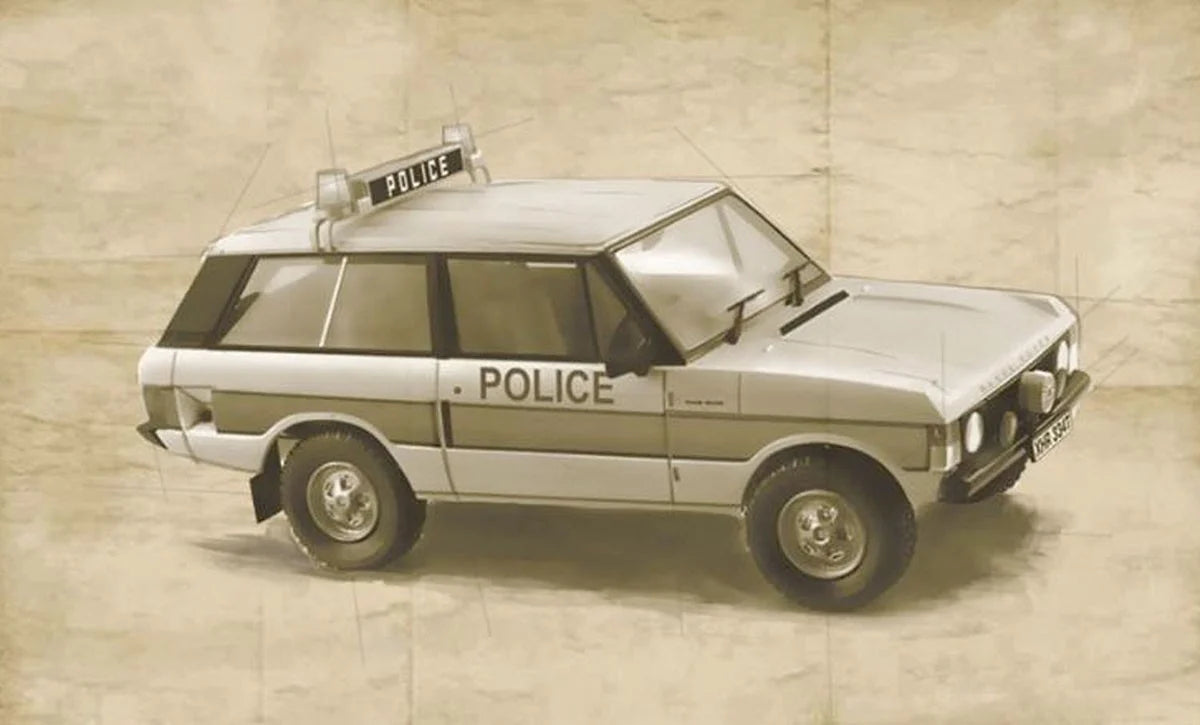 Range Rover Police Type - 1/24 Scale - Italeri - IT93661