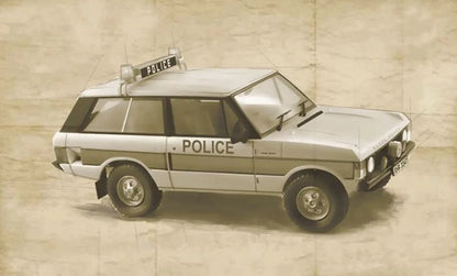 Range Rover Police Type - 1/24 Scale - Italeri - IT93661