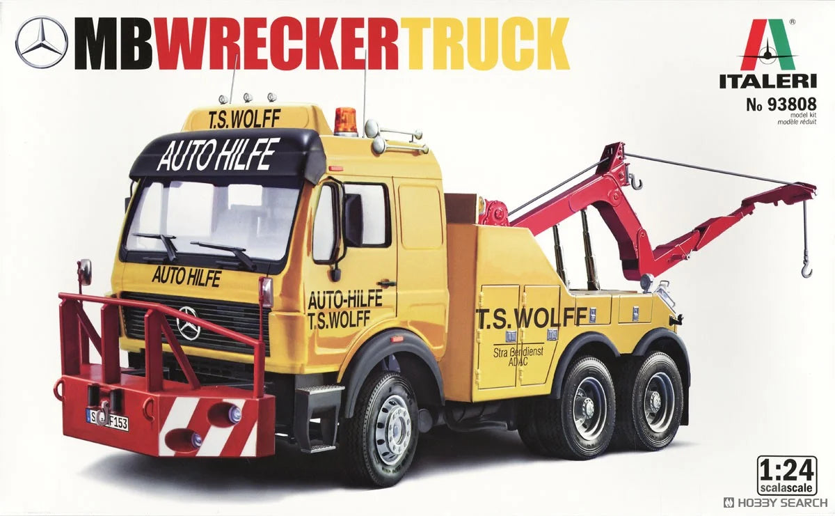 Mercedes-Benz Wrecker Truck - 1/24 Scale - Italeri - IT93808