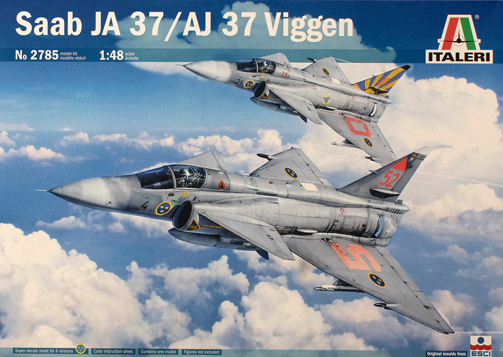 SAAB 37 Viggen - 1/48 Scale - Italeri - IT2785