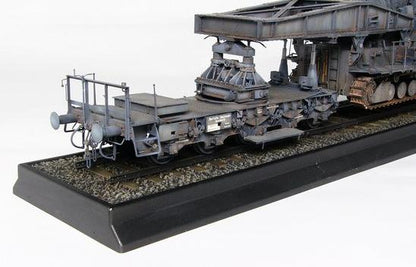 Morser Karl-Gerat 040/041 on railway transport carrier - 1/35 Scale - Trumpeter - TRU00209