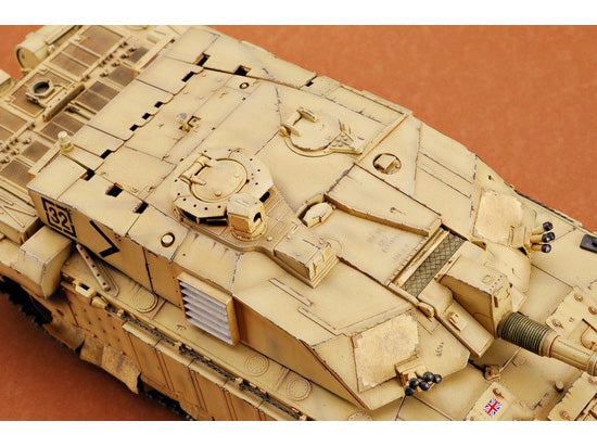 British Challenger 2 MBT (Op.Telic) Iraq 2003 - 1/35 Scale - Trumpeter - TRU00323