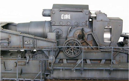 Morser Karl-Gerat 040/041 on railway transport carrier - 1/35 Scale - Trumpeter - TRU00209