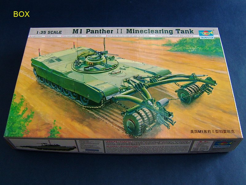 M1 Panther II Mineclearing - 1/35 Scale - Trumpeter - TRU00346