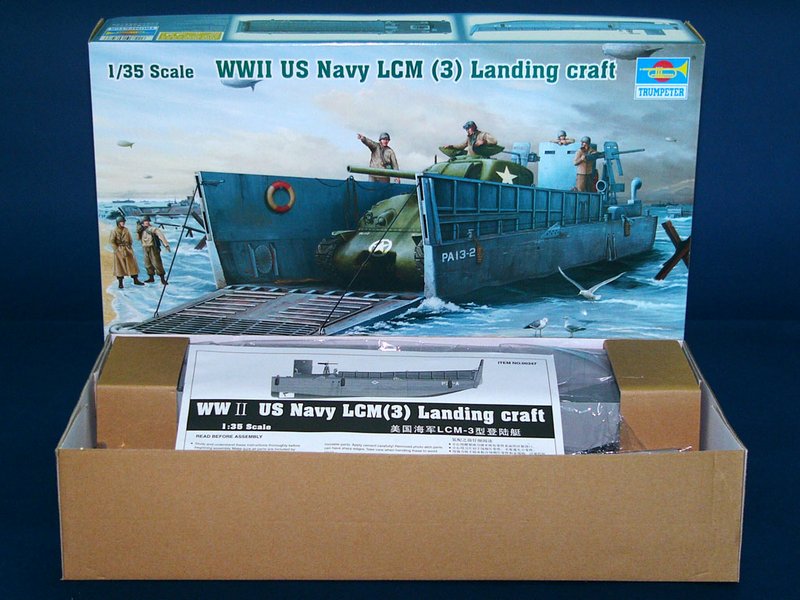 WWII LCM (3) Landing Craft -1/35 Scale - Trumpeter - TRU00347