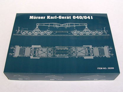 Morser Karl-Gerat 040/041 on railway transport carrier - 1/35 Scale - Trumpeter - TRU00209