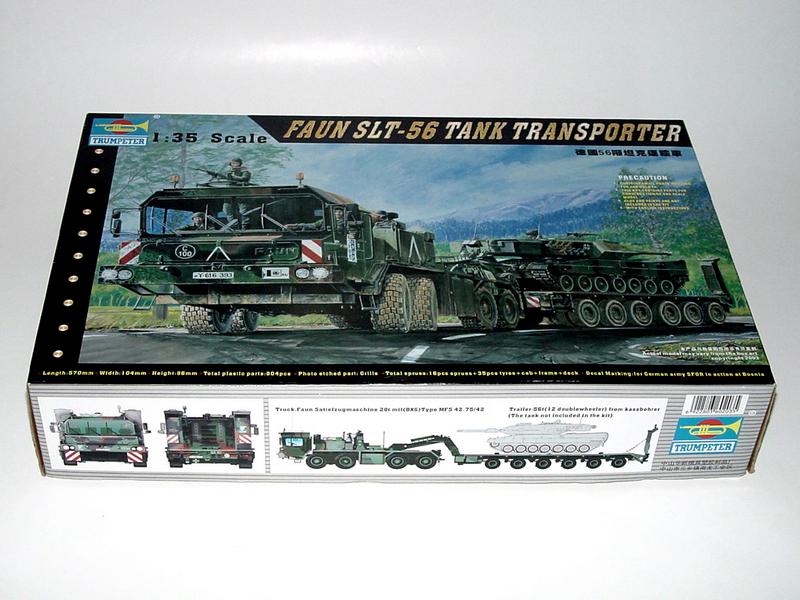 FAUN Elefant SLT-56 Panzer Transporter - 1/35 Scale - Trumpeter - TRU00203