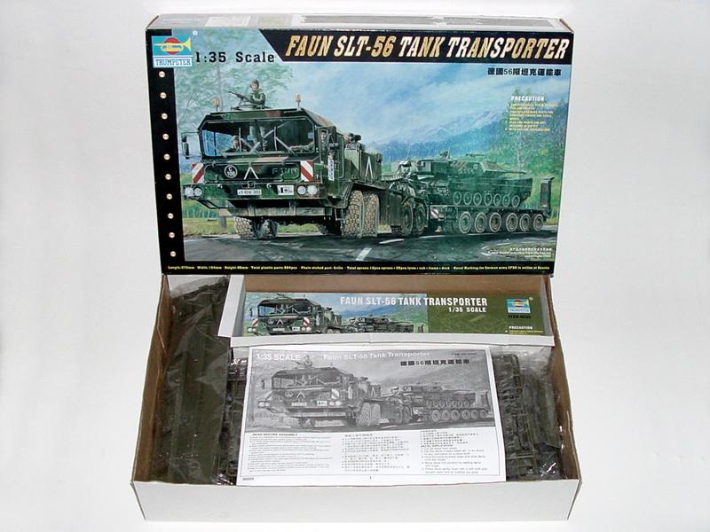 FAUN Elefant SLT-56 Panzer Transporter - 1/35 Scale - Trumpeter - TRU00203