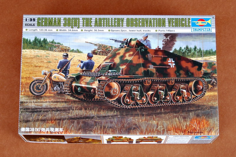 German 38(H) Artillery Observation Vehicle - 1/35 Scale - Trumpeter - TRU00355