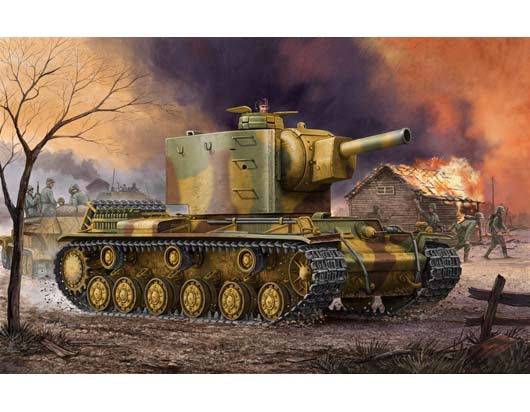 German PZ. KPFM KV-2 754(R) Tank - 1/35 Scale - Trumpeter - TRU00367