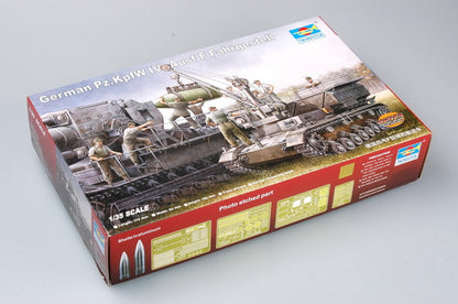 Pz.Kpfw IV Ausf F Fahrgestell - 1/35 Scale - Trumpeter - TRU00363