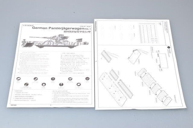 German Panzerjagerwagen Vol.1 - 1/35 Scale - Trumpeter - TRU00368
