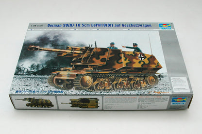 German 39(H) 10.5cm LeFH18(Sf) auf Geschutzwagen - 1/35 Scale - Trumpeter - TRU00353
