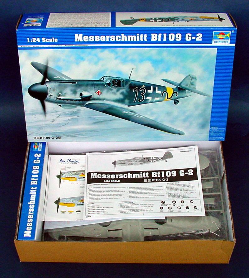 Messerschmitt BF109 G-2 - 1/24 Scale - Trumpeter - TRU02406