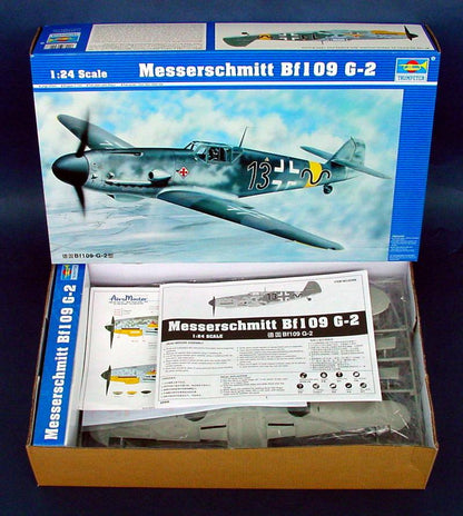 Messerschmitt BF109 G-2 - 1/24 Scale - Trumpeter - TRU02406