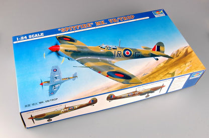Spitfire Mk.VB/TROP - 1/24 Scale - Trumpeter - TRU02412