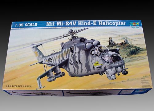 MIL MI-24V HIND-E - 1/35 Scale - Trumpeter - TRU05103