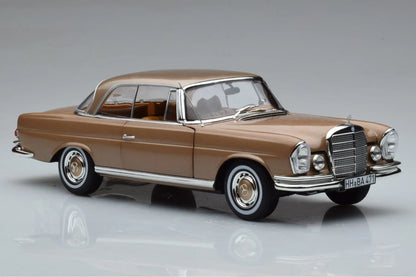 MERCEDES-BENZ 250 SE COUPE GOLD METALLIC 1969 1/18 Scale NOREV MTDNOR183759