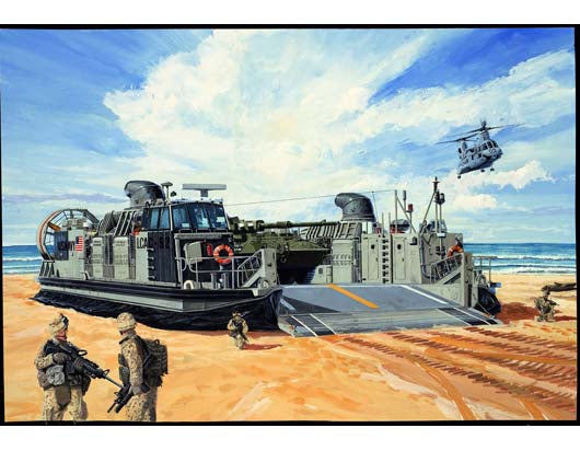 USMC Landing Craft Air Cushion - 1/144 Scale - Trumpeter - TRU00107